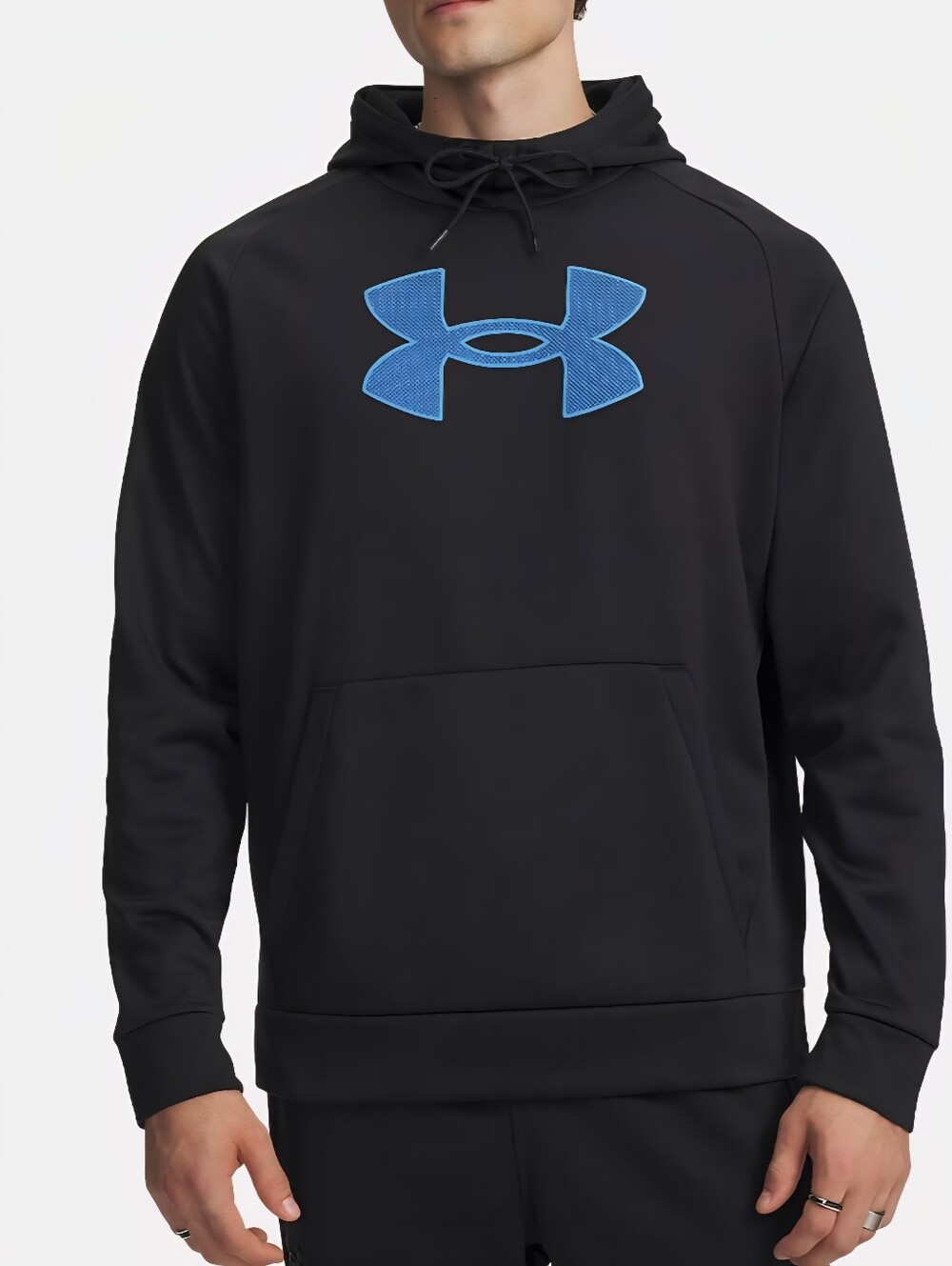 Under Armour Men's Navy Fleece Pullover Hoodie